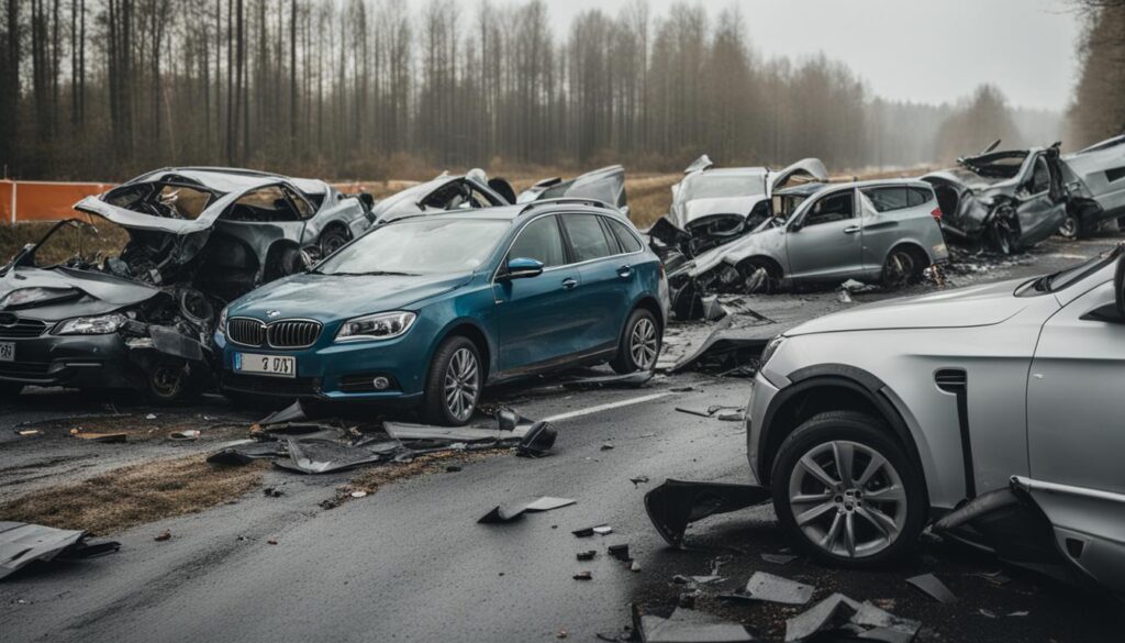 wysokość odszkodowania za wypadek samochodowy w Niemczech