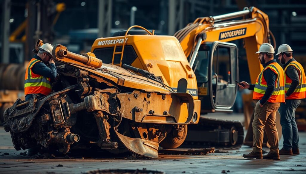 Uszkodzona koparka, spycharka, walec? Wycena MOTOEXPERT