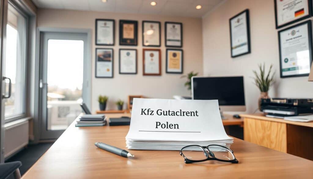 Deutsches Fahrzeug Gutachten in Polen