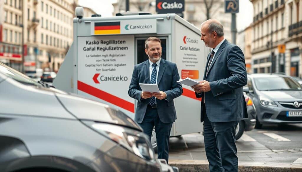 Kasko Schaden Regulierung für Deutsche Fahrer