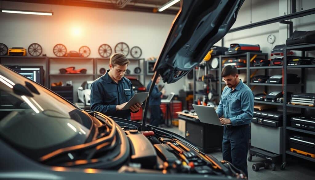Schadensanalyse bei MOTOEXPERT Schadensanalyse bei MOTOEXPERT