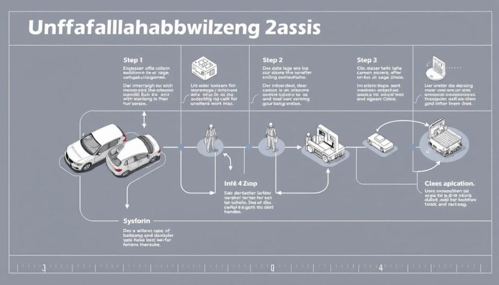 Unfallabwicklung Prozess