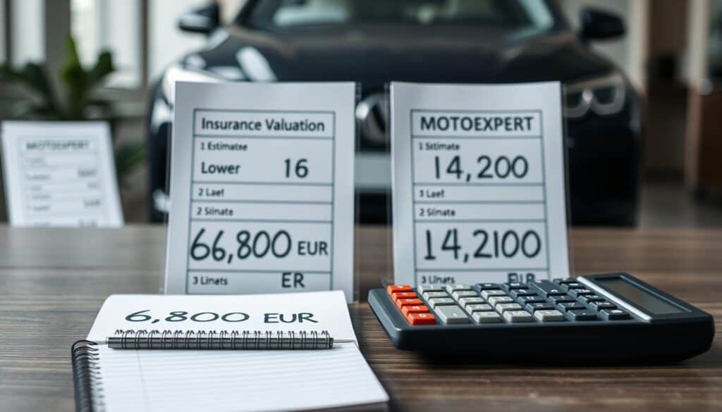Ubezpieczyciel 6 800 EUR, a rzeczoznawca MOTOEXPERT 14 200 EUR