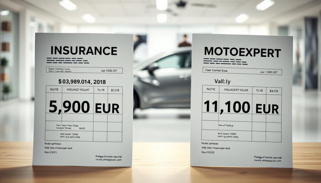 Ubezpieczyciel 5 900 EUR, a rzeczoznawca MOTOEXPERT 11 800 EUR