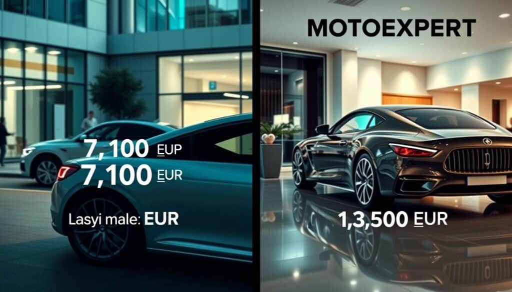 Ubezpieczyciel 7 100 EUR, a rzeczoznawca MOTOEXPERT 13 500 EUR
